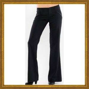 Alice + Olivia Black Flare Pants